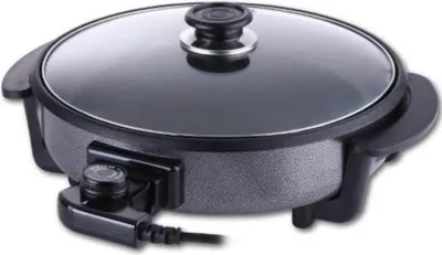Obrázek produktu pro Elektrická pánev na pizzu Shov, nepřilnavý povrch, 42×7 cm, 1500 W