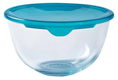 Produktbild von Pyrex Classic – Mixbecher, mit Deckel, Glas, 16 cm, 1 L