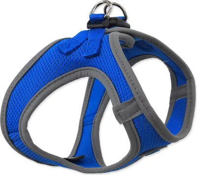 Produktbild von DOG FANTASY Welpengeschirr L blau 46-53 cm