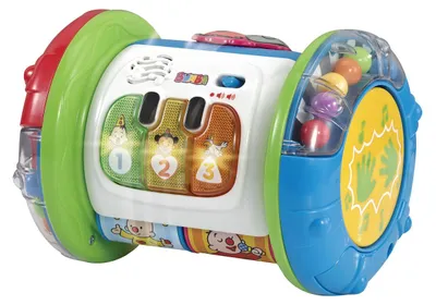 Produktbild von VTech Bumba 3 in 1 Activiteitenroller, 0,75 Jahr(e), Mit Ton, Sprachfunktion, Batterien erforderlich, AAA, Kunststoff