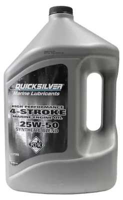 Produktbild von Quicksilver Verado FourStroke Engine Oil Synthetic Blend 25W50 4 L 4-takt Motoröl