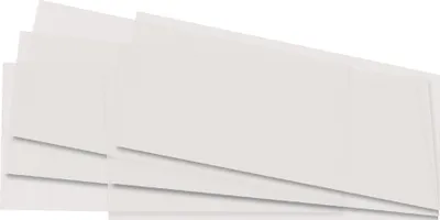 Produktbild von folia Transparentpapierzuschnitte 155 x 370 mm weiß (25 Bögen)