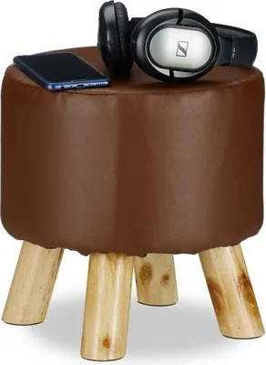 Produktbild von Hocker aus Kunstleder