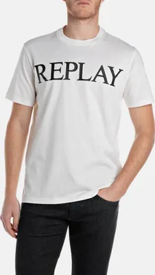 Produktbild von Replay M3099.000.2660 Kurzarm-t-shirt Weiß S Mann Weiß S