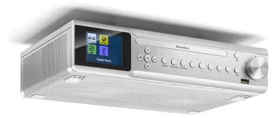 Produktbild von Karcher RA 2060D-S Küchenradio (CD-Player, DAB+ / UKW Radio, Bluetooth, Timer, Fernbedienung)