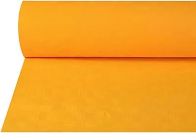 Produktbild von Papstar Damasttischtuch orange 50 x 1m 16797