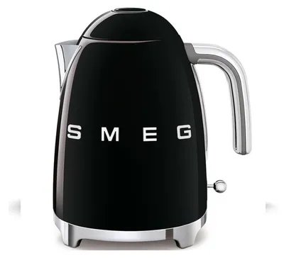 Produktbild von Elektrischer Wasserkocher Smeg 50's Style Black KLF03BLEU