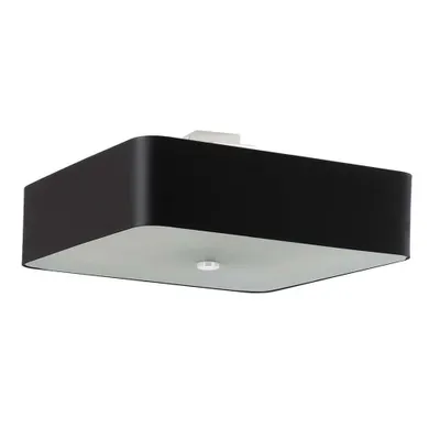Zdjęcie produktu dla Lampa sufitowa klosz kwadratowy czarny 55 x 25 cm LOKKO 5xE27 15W SL.0826 Sollux Lighting