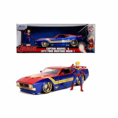 Zdjęcie produktu dla Jada Marvel 1973 Ford Mustang Mach 1 1:24