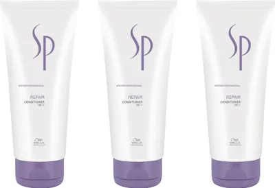 Produktbild von Wella SP Repair 3 x 200 ml Conditioner Set