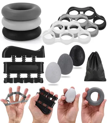 Produktbild von 10 Stück Fingertrainer Knetball Handtrainer Knetball für Hände Therapie