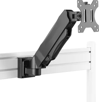 Image de Bras moniteur PC 13''-27'' pour rail de fixation Slatwall