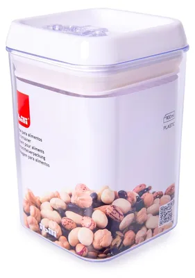 Vorratsbehälter 900 ml Edelstahl BPA-frei rechteckig