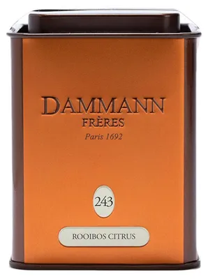 Immagine prodotto di Tisana ai frutti e alle erbe Dammann Frères Rooibos Citrus, 100 g