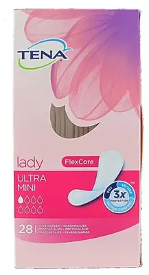 Imagen del producto de TENA Lady Ultra Mini - Número de lote: 01298970 - (28 unidades)