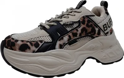 Produktbild von Buffalo Para Damenschuhe Schnürschuhe Sportive Beige Freizeit, Schuhgröße:38 EU
