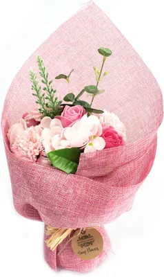 Produktbild von Stehendes Seifensträußchen - Rosa