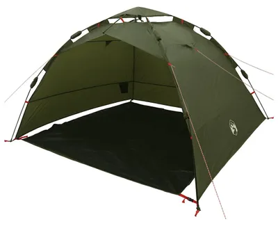 Image de vidaXL Tente de pêche 4 personnes vert olive Quick Release