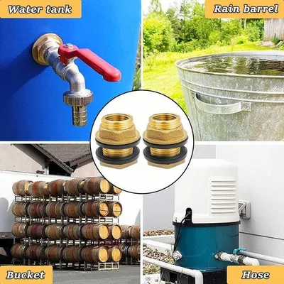 Image de Robinet de jardin en acier inoxydable avec accessoires