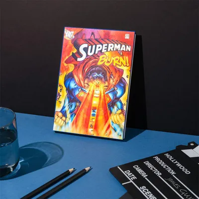Produktbild von Superman – Notizbuch mit Linsenmuster – Format A5