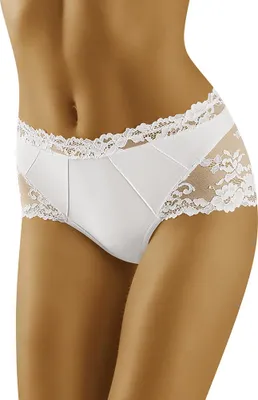 Obrázok produktu pre Wol-Bar Luxa white L Nohavičky s vysokým pásom