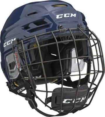 Produktbild von CCM Tacks 310 Combo SR Blau M Eishockey-Helm