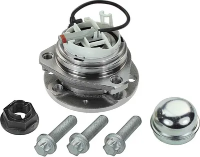 Produktbild von MEYLE 614 652 0012 Radnabe Vorne für OPEL Astra H Caravan (A04) 4-Loch Ø100mm Lochkreis