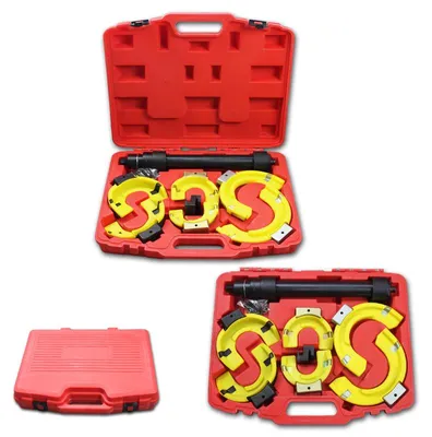 Produktbild von Peviasot Universal McPherson Federspanner Set 1050 kg, 3 Spannkopfgrößen, PKW Fahrwerk Werkzeug im Koffer