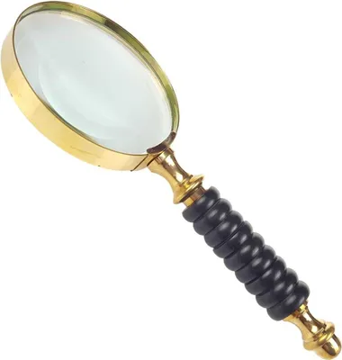Produktbild von Leselupe Handlupe Vergrößerungsglas Messing #39821