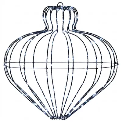Produktbild von Weihnachts-Finial-Licht 192 LEDs Kaltweiß