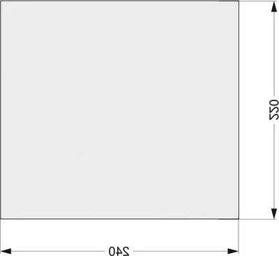 Produktbild von Famanu Zeltunterlage 240 x 220 cm ultraleicht wasserdicht - PFC/PFAS-frei weiß