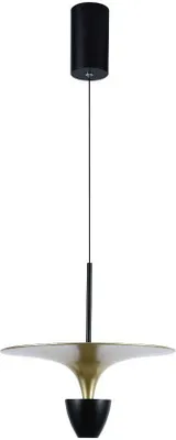 Image de Lampe suspendue LED 3000K or / noir V-TAC VT-7832-10086