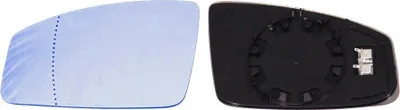 Produktbild von ALKAR Spiegelglas Außenspiegel Links für RENAULT ESPACE IV (JK0/1) Beheizbar Blau Getönt Asphärisch 6421328