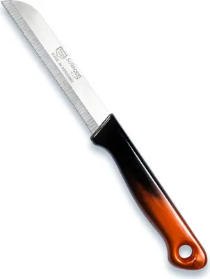 Produktbild von Original Solingen Küchen Allzweck Obst und Gemüse Messer Klein Set Braun Schwarz 12tlg