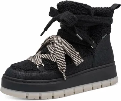 Produktbild von Tamaris Schnür-,Zug-u.Schnallenstiefel in schwarz, Gr. 38