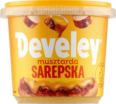 Obrázek produktu pro Musztarda sarepska ostra Develey 210 g