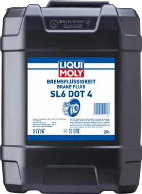 Produktbild von Liqui Moly Bremsflüssigkeit SL6 DOT 4 20 Liter Kanister SAE J 1703,SAE J 1704
