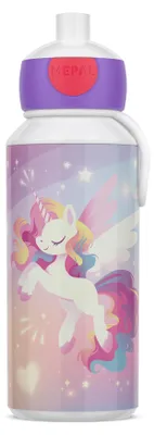 Zdjęcie produktu dla Mepal Campus pop-up trinkflasche pop-up campus 400 ml - unicorn glow 64 x 70 x 184 107410065411