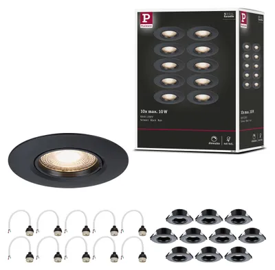 Produktbild von Paulmann Einbauleuchte 10er-Set starr