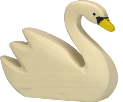 Produktbild von Holztiger Holzfigur, handgefertigt, spiel gut®-Siegel, ca. 9,5x2,4x7,6 cm