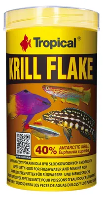 Produktbild von Tropical Krill Flake, farbverstärkendes Flockenfutter mit Krill, 1 x 500 ml