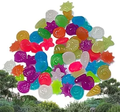 Produktbild von 300 wasserdichte Leuchtsteine für die Landschaftsgestaltung – für Terrasse, Einfahrt, Gehweg, Außenbereich, Hof, Garten und Aquarium