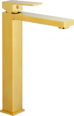 Produktbild von Mexen Uno hohe Waschtischarmatur, Gold - 71410-50