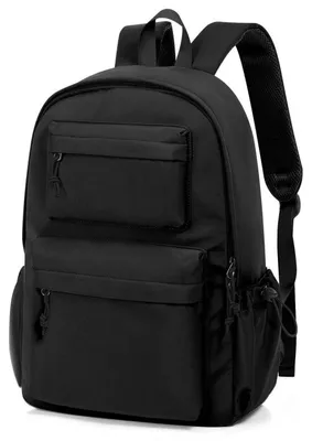 Produktbild von Schulrucksack Mädchen Jungen Rucksack Schule Teenager Wasserdicht Laptop 44x32x14cm Schwarz