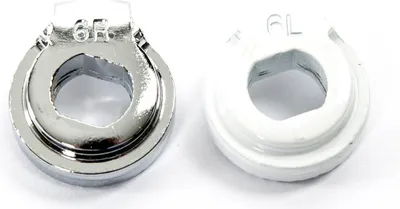 Produktbild von Shimano Nexus Nabenschaltung Fixier Sicherungs Scheibe Set 6R silber 6L weiss