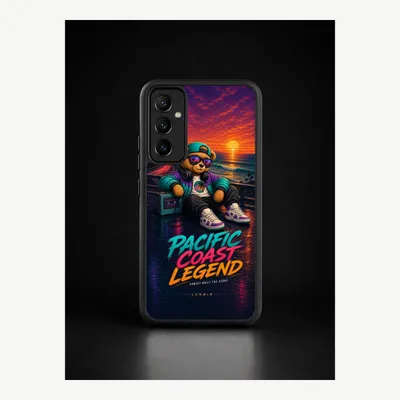 Produktbild von Samsung A54 Hülle Handyhülle Schutzhülle Case mit Pazifikküste Motiv – LUNØIR ©