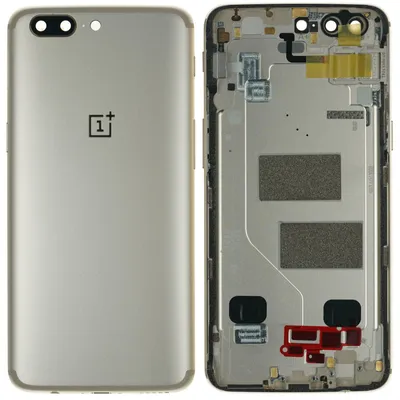 Produktbild von Oneplus 5 Backcover + Kameraglas, Gold