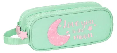 Zdjęcie produktu dla Podwójne etui wielofunkcyjne BlackFit8 Moon zielone 21 x 8 x 6 cm