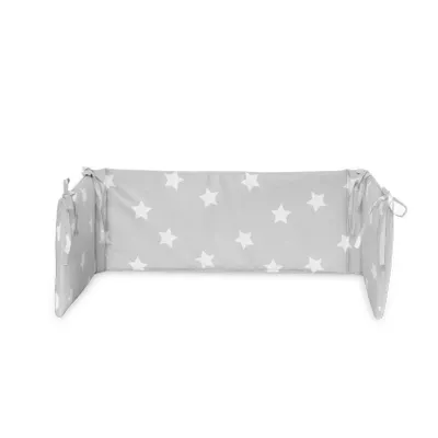 Obrázok produktu pre Mantinel do postýlky Lorelli RANFORCE STARS GREY
