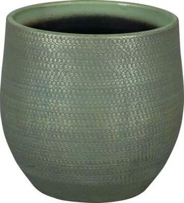 Produktbild von Blumentopf Passion for Pottery Steinzeug Ø 20 cm 20 x 20 x 18 cm grün